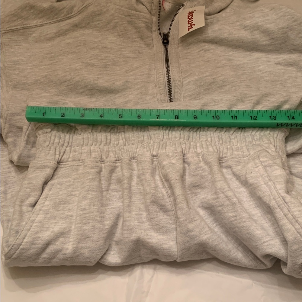 FP Movement One Piece Free People Jumpsuit Relaxed Fit Training Day Gray XS. - Picture 13 of 16